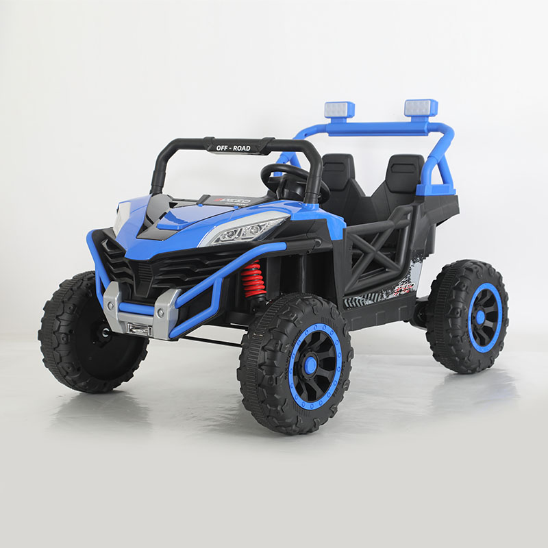 4輪サスペンション、音楽、ライトを備えた12V 2WDキッズ電動UTV