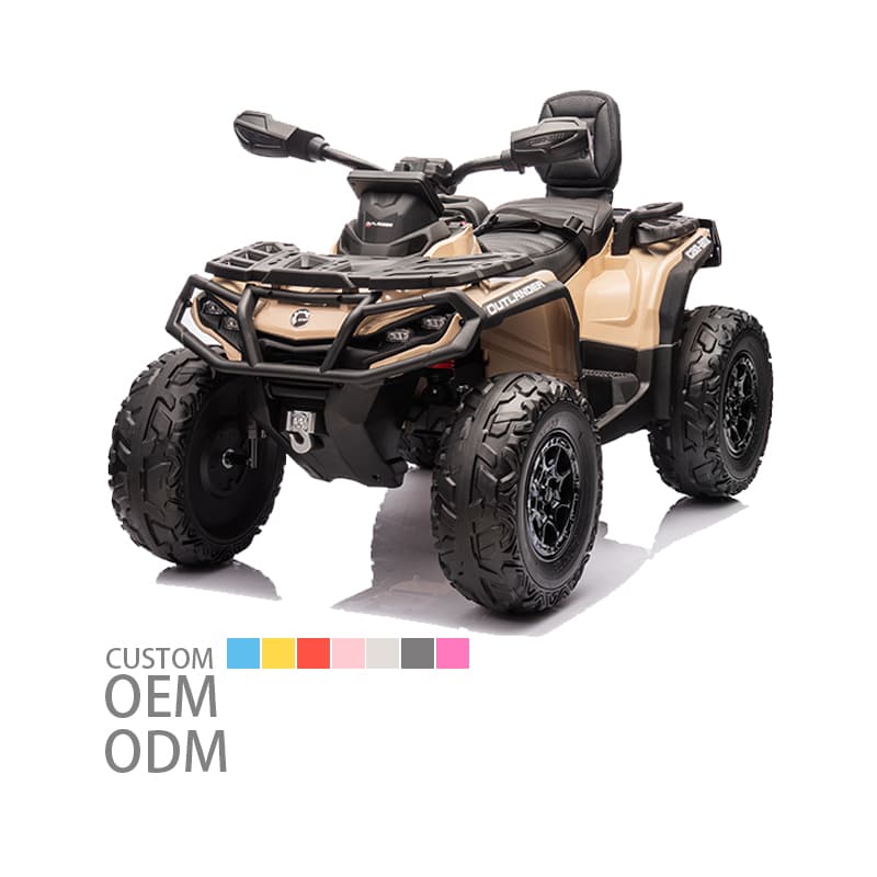 12V バッテリー駆動のライセンス取得済み子供用 ATV ライドオン