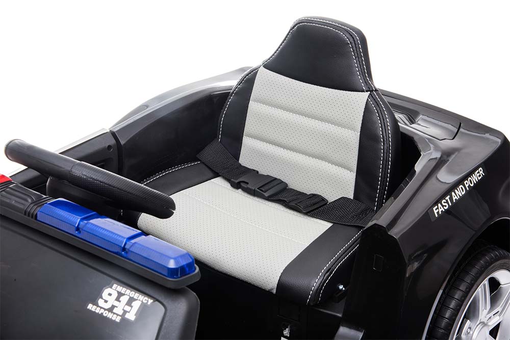 12V Electric Remote Control Police Ride on Car