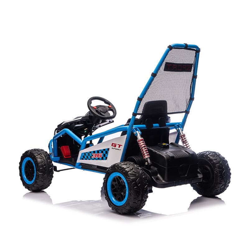 12V Kids Electric Drift Ride-On Go Kart with Bluetooth MP3 player