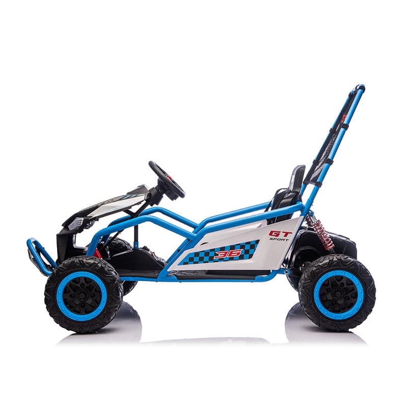 12V Kids Electric Drift Ride-On Go Kart with Bluetooth MP3 player