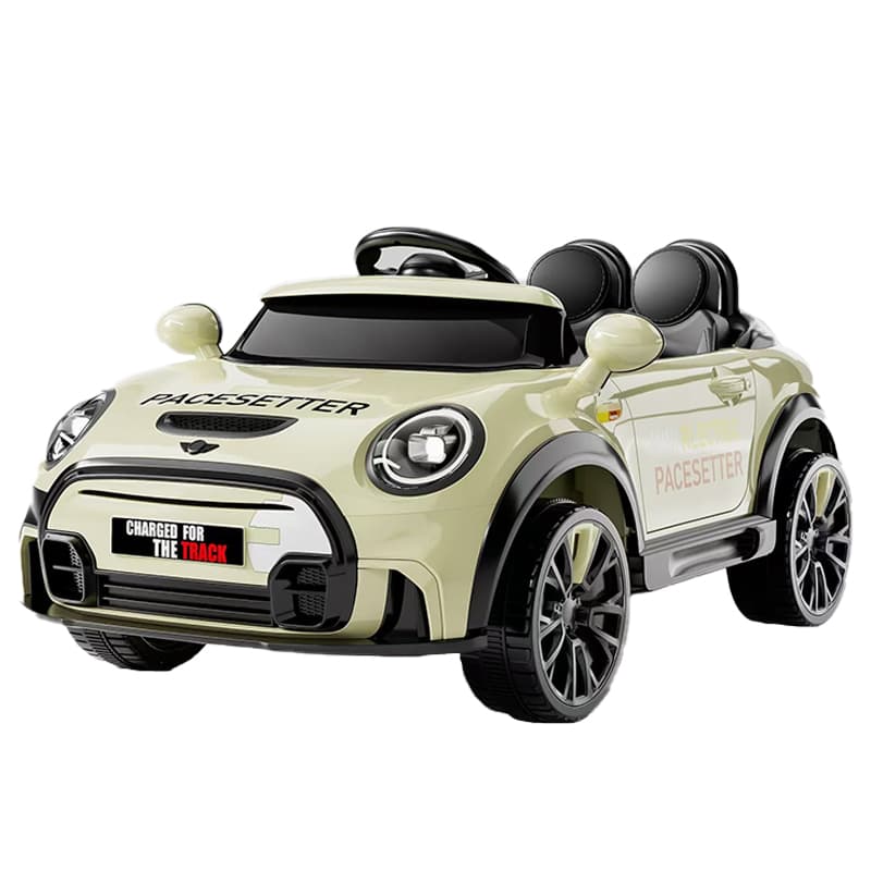 Kids Ride-On Car with Four-Wheel Shock Absorption, RC & Bluetooth