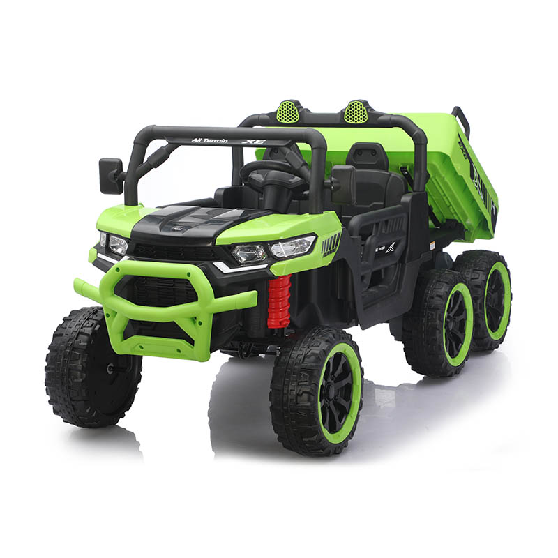 12V 4WD 2-Seater Kids Electric Car with Rear Bucket