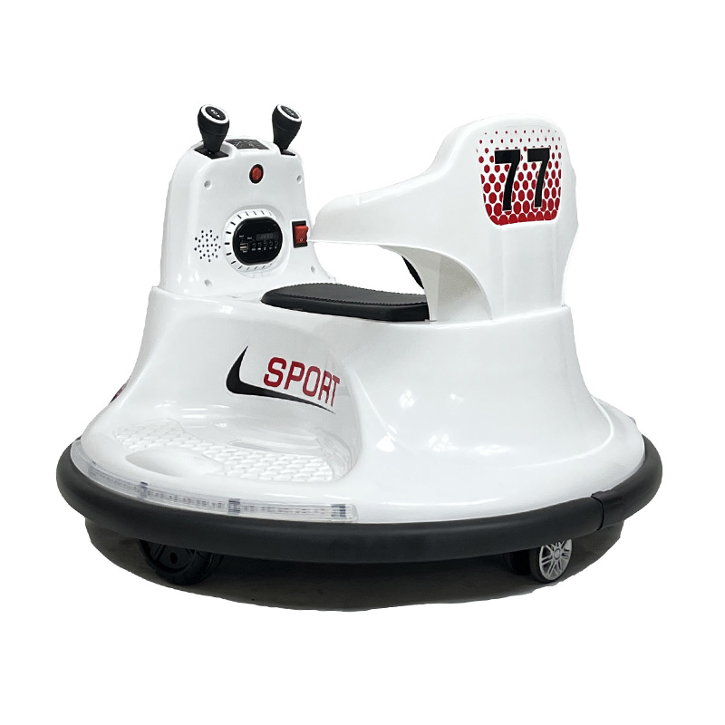 6V Dual Drive Kids Electric Go Kart with 360° Rotation