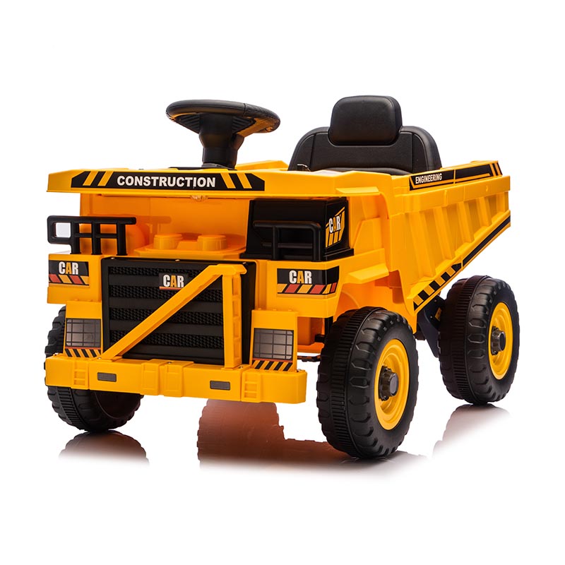 12V 2WD Kids Construction Truck Ride-On with MP3 player