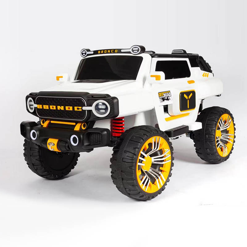 12V 4WD Kids Electric Ride on car with four wheels suspension