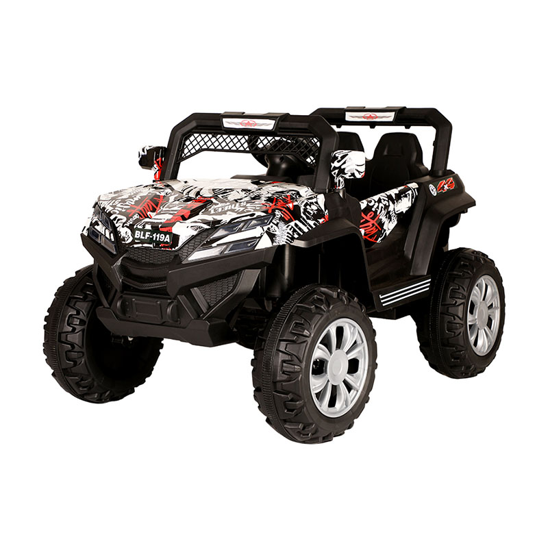 12V Dual Motor Kids Electric UTV with 4-Wheel Suspension & Remote Control