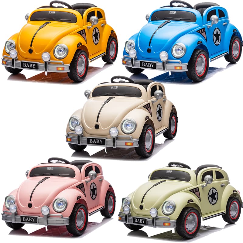 デュアルドアとリモコン付きの子供用乗用車