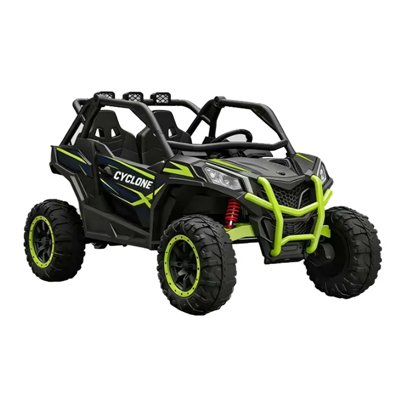 大型 2 座席サイクロン 24V 強力なモーター子供用電気自動車